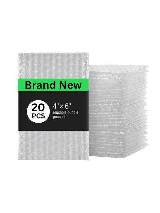 Other - 4” X 6” Clear Bubble Pouches - 20pcs